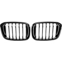 BMW X3 G01 18+ Enkelribbad Blanksvart Sportgrill / Njurar Performance-Look DIEDERICHS