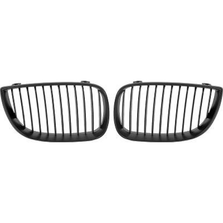 BMW 1-Serie E87 04-07 Enkelribbad Mattsvart Sportgrill / Njurar Performance-Look DIEDERICHS i gruppen Välj bilmodell / BMW / 1-serie (E81-E87) 2004-2013 / Styling hos DDESIGN Scandinavia AB (1280740)