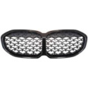 BMW 1-Serie F40 2020-2024 Sport-Look Blanksvart Sportgrill / Njurar DIEDERICHS