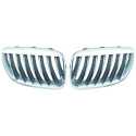 BMW X5 E53 03-07 Enkelribbad Kromad Sportgrill / Njurar DIEDERICHS