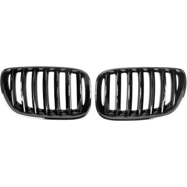 BMW X5 E53 03-07 Enkelribbad Blanksvart Sportgrill / Njurar Performance-Look DIEDERICHS i gruppen Välj bilmodell / BMW / X5 (E53) 99-06 / Styling hos DDESIGN Scandinavia AB (1290541)