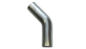 2.75\'\' (70mm) O.D. 45 ° Rörböj T304 Rostfritt Stål Vibrant Performance