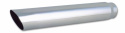 3\'\' Runt Avgasutblås Rostfritt Stål (Vinklat) 2.5\'\' In 18\'\' Långt Vibrant Performance