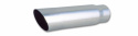 3\'\' Runt Avgasutblås Rostfritt Stål (Vinklat) 2.5\'\' In 11\'\' Långt Vibrant Performance