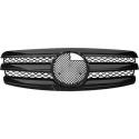 MERCEDES E-Class W211 02-06 Ribbad Svart Sportgrill CL-Look DIEDERICHS