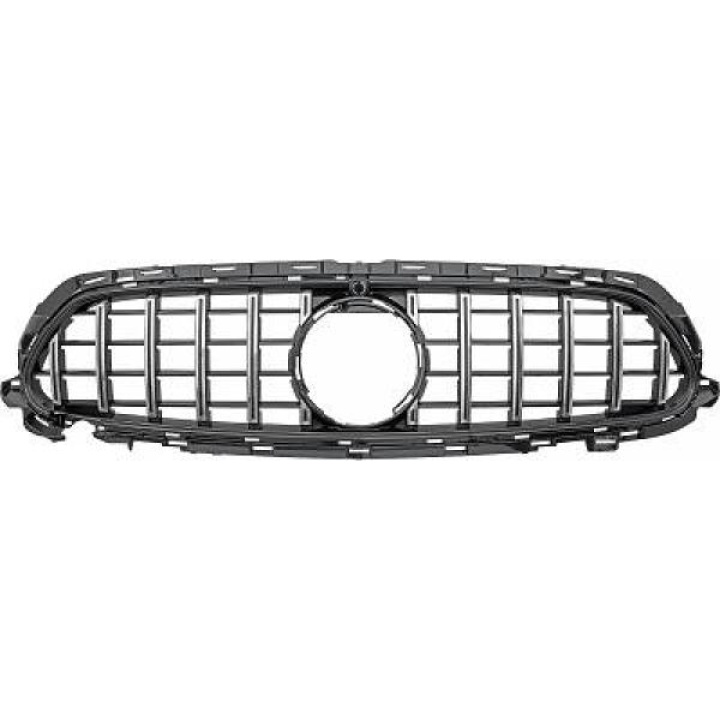 MERCEDES E-Class W213 20+ Svart/Krom Panamericana Sportgrill AMG/GT-Look (med/utan ACC) DIEDERICHS i gruppen Välj bilmodell / Mercedes Benz / E-Class 17+ (W213 - C238) / Styling hos DDESIGN Scandinavia AB (1618540)