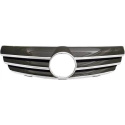 MERCEDES CLK-Class W209 02+ Svart/Krom Sportgrill CL-Look DIEDERICHS