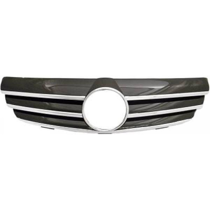 MERCEDES CLK-Class W209 02+ Svart/Krom Sportgrill CL-Look DIEDERICHS i gruppen Välj bilmodell / Mercedes Benz / CLK-Class 02-10 (W209) / Styling hos DDESIGN Scandinavia AB (1626240)