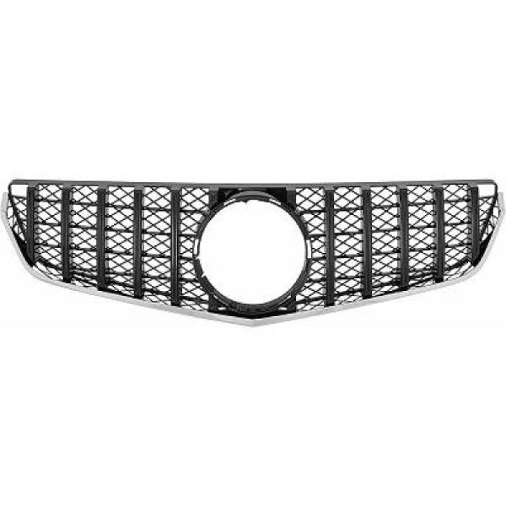 MERCEDES E-Class C207 09-13 Svart Panamericana Sportgrill AMG/GT-Look DIEDERICHS i gruppen Välj bilmodell / Mercedes Benz / E-Class 09-16 (W212) / Styling / Grill hos DDESIGN Scandinavia AB (1627341)