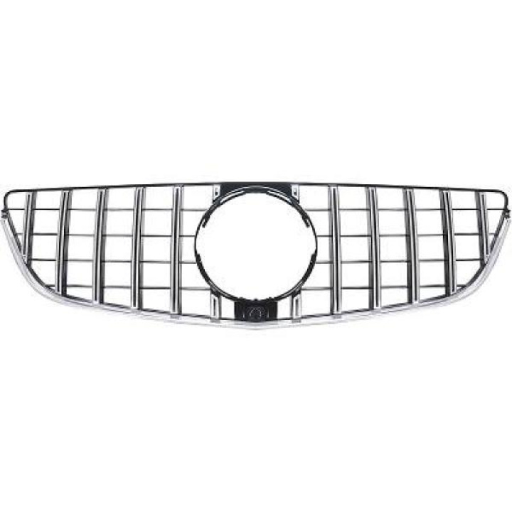 MERCEDES E-Class C207 13-15 Krom/Svart Panamericana Sportgrill AMG/GT-Look DIEDERICHS i gruppen Välj bilmodell / Mercedes Benz / E-Class 09-16 (W212) / Styling / Grill hos DDESIGN Scandinavia AB (1627440)