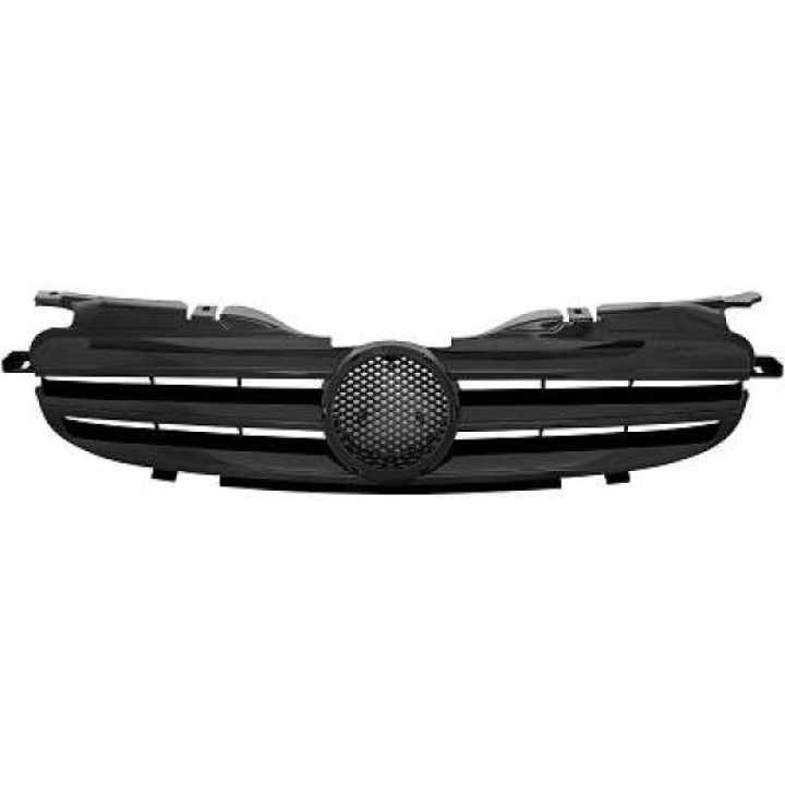 MERCEDES SLK-Class R170 96-04 Ribbad Svart Sportgrill CL-Look DIEDERICHS i gruppen Välj bilmodell / Mercedes Benz / SLK-Class 96-04 (R170) / Styling / Grill hos DDESIGN Scandinavia AB (1635242)