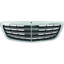 MERCEDES S-Class W222 14+ Ribbad Svart/Krom Sportgrill S65 AMG-Look (med radar) (utan nightvision) DIEDERICHS