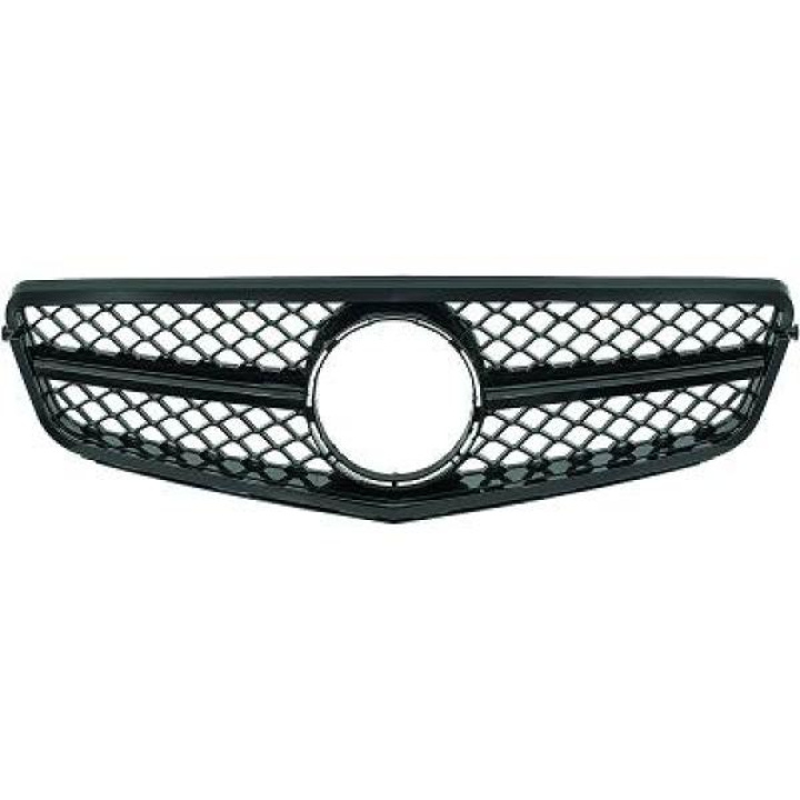 MERCEDES C-Class W204 11-14 Svart Sportgrill Utan Emblem DIEDERICHS i gruppen Välj bilmodell / Mercedes Benz / C-Class 07-15 (W204) / Styling hos DDESIGN Scandinavia AB (1672840)