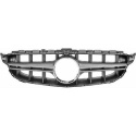 MERCEDES C-Class W205 14-21 Silver/Svart Sportgrill C63 AMG-Look (med lane assist) DIEDERICHS