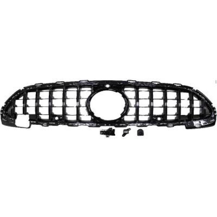Mercedes C-Class W206 2021+ Blanksvart GT-Look Sportgrill DIEDERICHS i gruppen Välj bilmodell / Mercedes Benz / C-Class 21+ (W206) hos DDESIGN Scandinavia AB (1674241)