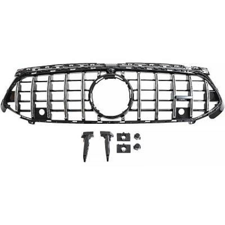 Mercedes A-Class W177/V177 2023+ Blanksvart GT-Look Sportgrill DIEDERICHS i gruppen Välj bilmodell hos DDESIGN Scandinavia AB (1683941)