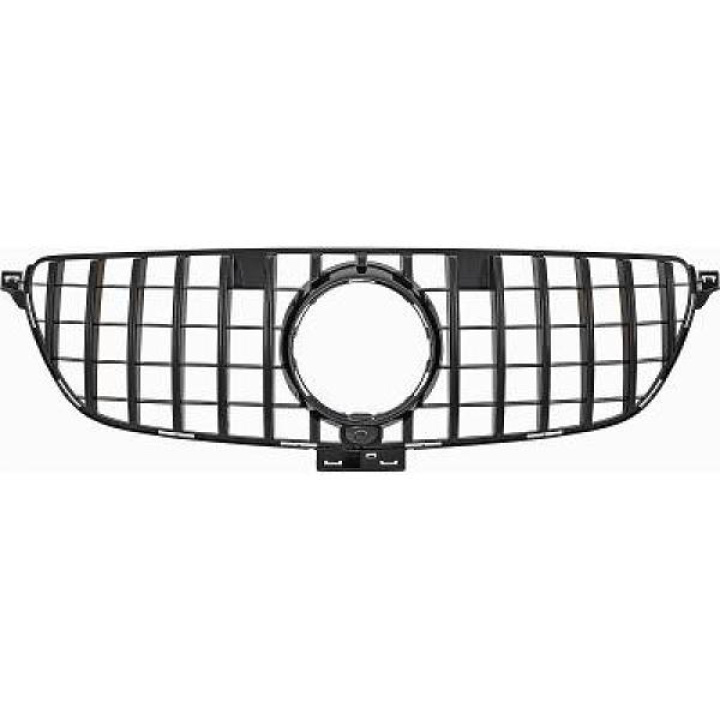 MERCEDES GLE-Class C292 15-19 Svart Panamericana Sportgrill AMG/GT-Look DIEDERICHS i gruppen Välj bilmodell / Mercedes Benz / GLE-Class 11-19 (W166) hos DDESIGN Scandinavia AB (1692440)