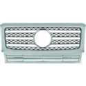 MERCEDES G-Class W463 (Geländewagen) 89-13 Krom/Silver Sportgrill DIEDERICHS
