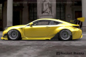 Lexus RC-F 15- Rocket Bunny Widebody Aero Kit Utan Vinge TRA-KYOTO