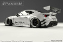 Toyota GT86 / Subaru BRZ 12- Pandem V3 Aero Utan Vinge TRA Kyoto