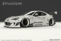 Subaru BRZ / Toyota GT86 12- V3 Bakskärmar +90mm TRA-KYOTO