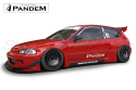 Honda Civic (EG) 92-95 V1 Pandem Widebody Aero Kit TRA-KYOTO