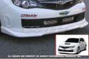 Subaru STI 08-10 GReddy Frontläpp (Polyurethane)