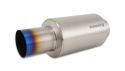 4\'\' In / 4\'\' Ut Titanium Ljuddämpare Rak Vibrant (Slutburk) Performance