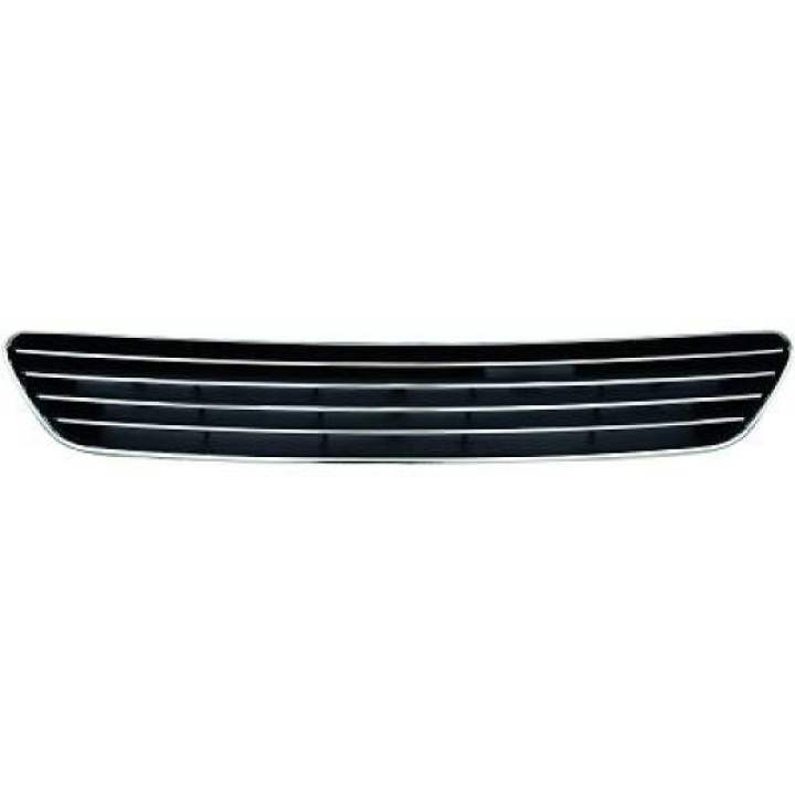 OPEL ASTRA G 97+ Ribbad Svart/Krom Sportgrill Utan Emblem DIEDERICHS i gruppen Välj bilmodell / Opel / Astra G 98-04 / Styling / Grill hos DDESIGN Scandinavia AB (1805540)