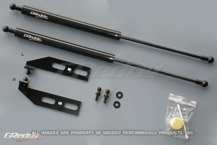 18540101 Mazda RX-7 92-02 Huvdämpare Kolfiber GReddy