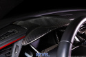 Civic 16-18 Kolfiber Instrumentpanels Cover Revel GT