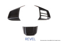 WRX / STI 15-18 Kolfiber Rattinlägg Revel GT