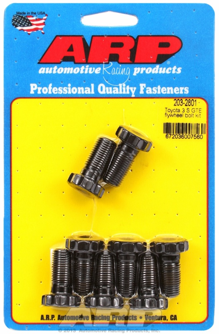203-2801 Toyota 3 S GTE Svänghjulsbultar ARP