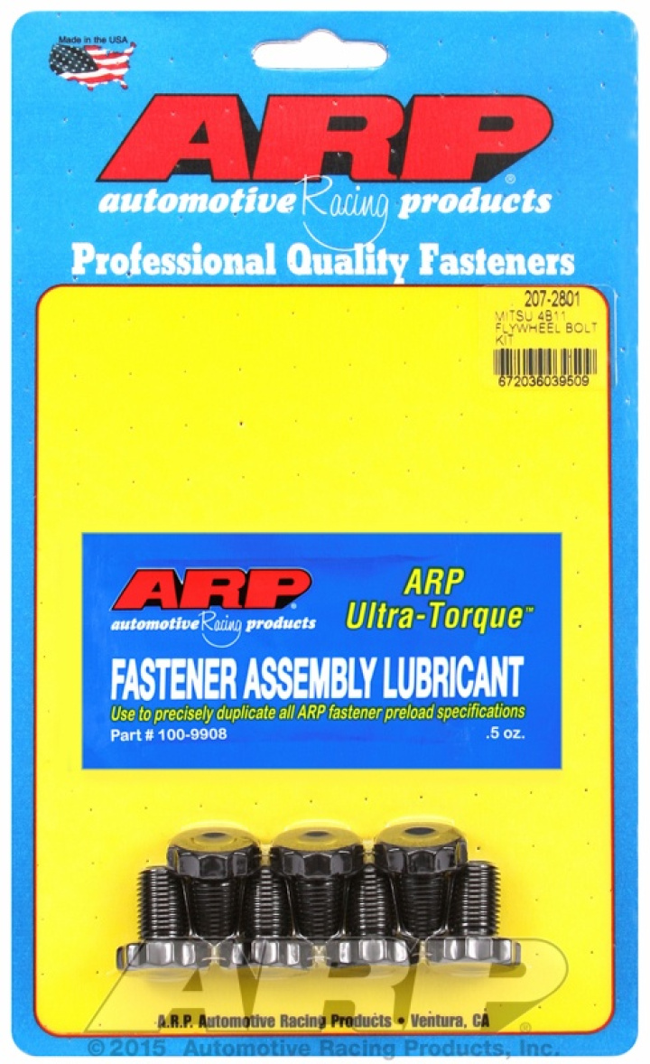 207-2801 Mitsubishi 4B11 Svänghjulsbultar ARP