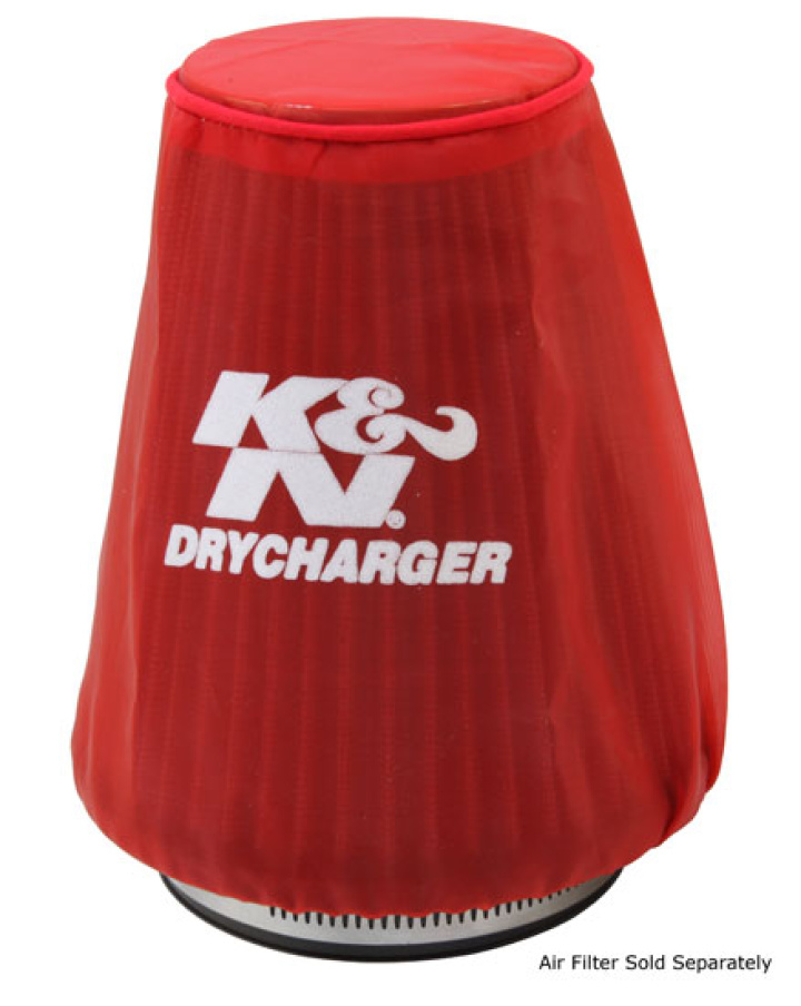 22-2030PR Förfilter Drycharger Rund Konad Röd K&N Filters i gruppen Universala produkter / Tuning / Motor / Luftfilterrengöring & Tillbehör hos DDESIGN Scandinavia AB (22-2030PR)