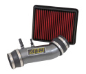 Mustang V6 3.7L F/I HCA 2011-2014 Luftfilterkit / Sportluftfilter CAI Grått AEM