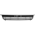 VW POLO 94-99 Ribbad Svart Sportgrill Utan Emblem DIEDERICHS