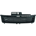 VW POLO 01-05 Ribbad Svart Sportgrill Utan Emblem DIEDERICHS