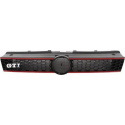 VW POLO 09-17 Honeycomb Svart/Röd (Smoked) Sportgrill GTI-Look DIEDERICHS