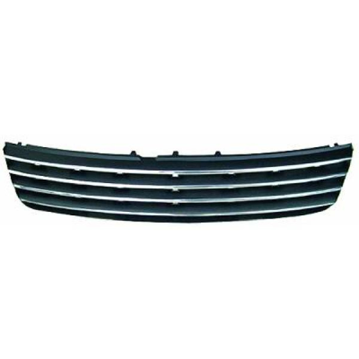 VW PASSAT 96-00 Ribbad Krom/Svart Sportgrill Utan Emblem DIEDERICHS i gruppen Välj bilmodell / VW / Passat 96-05 / Styling hos DDESIGN Scandinavia AB (2245440)