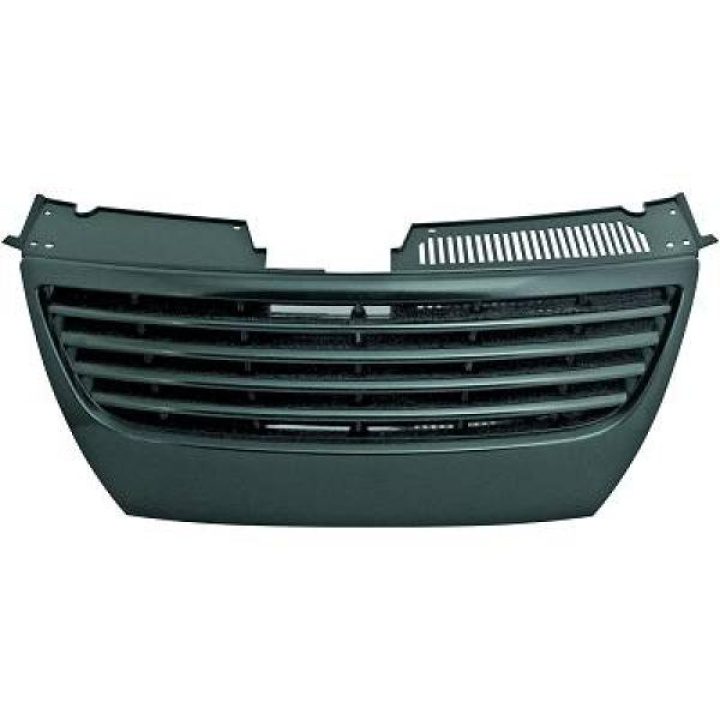 VW PASSAT 05-10 Ribbad Svart Sportgrill Utan Emblem DIEDERICHS i gruppen Välj bilmodell / VW / Passat 05-14 / Styling hos DDESIGN Scandinavia AB (2247140)