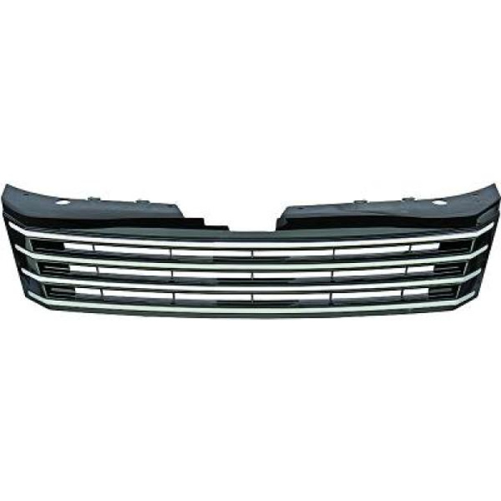 VW PASSAT 10-14 Ribbad Svart/Krom Sportgrill DIEDERICHS i gruppen Välj bilmodell / VW / Passat 05-14 / Styling hos DDESIGN Scandinavia AB (2248240)