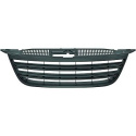 VW TIGUAN 07-11 Ribbad Svart Sportgrill DIEDERICHS
