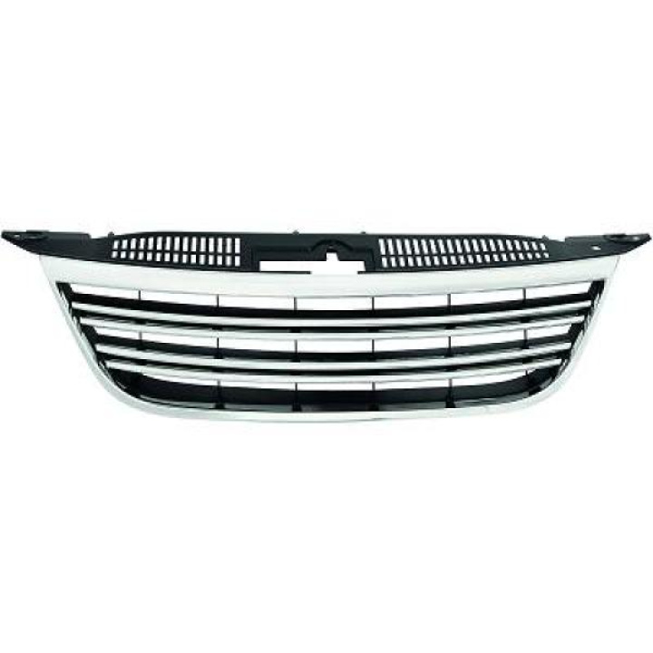VW TIGUAN 07-11 Ribbad Svart/Krom Sportgrill DIEDERICHS i gruppen Välj bilmodell / VW / Tiguan 5N 2007-2016 / Styling hos DDESIGN Scandinavia AB (2255340)