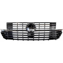 Volkswagen Transporter T6.1 2019-2024 Blanksvart/Krom (Med hållare för Emblem) Sportgrill DIEDERICHS