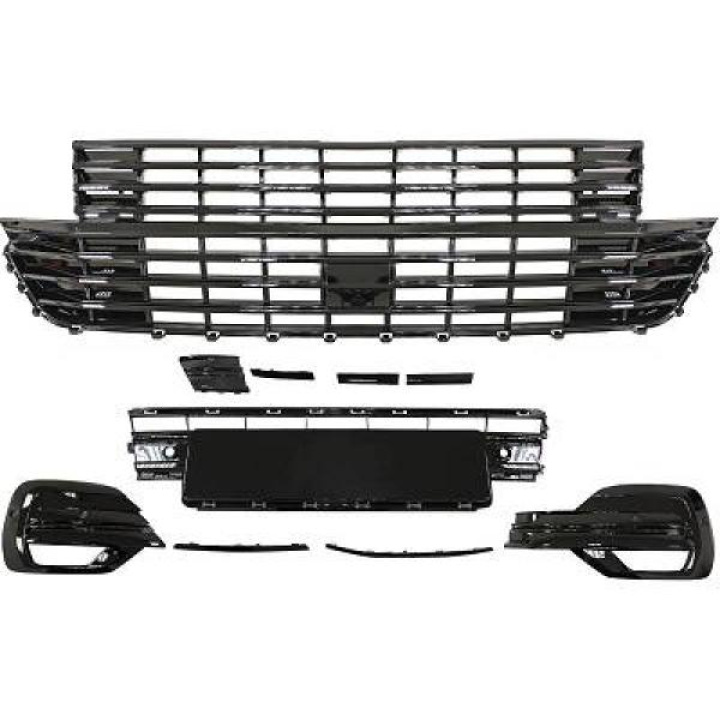 Volkswagen Transporter T6.1 2019-2024 Utan Emblem Sportgrill DIEDERICHS i gruppen Välj bilmodell / VW / Transporter T6 / Styling hos DDESIGN Scandinavia AB (2274240)