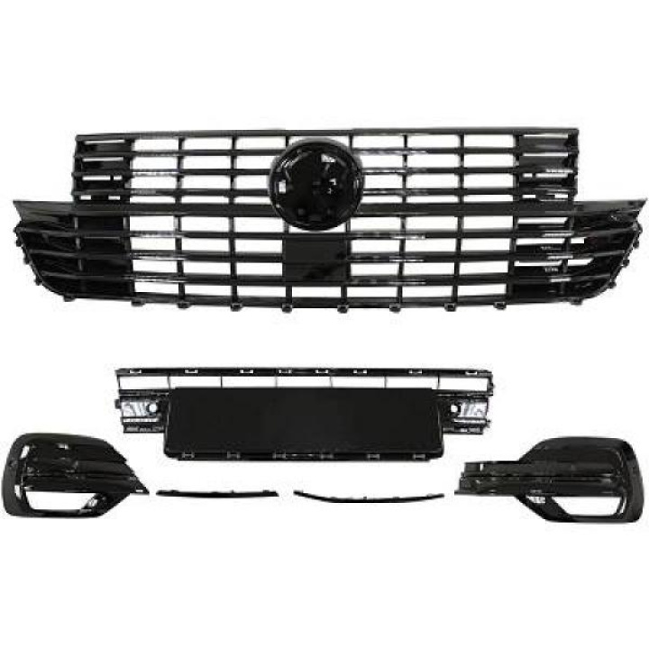 Volkswagen Transporter T6.1 2019-2024 Med Emblem Sportgrill DIEDERICHS i gruppen Välj bilmodell / VW / Transporter T6 / Styling hos DDESIGN Scandinavia AB (2274340)