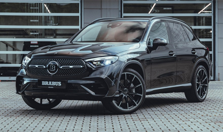Brabus Frontspoiler Mercedes GLC W254 2024 i gruppen Välj bilmodell hos DDESIGN Scandinavia AB (254-210-CG)