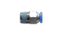 5/32\'\' (4mm) Pneumatik Rak Koppling Hane (1/8\'\' NPT) Vibrant Performance