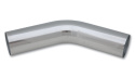 2\'\' Aluminiumrör 45° Böj – Polerat Vibrant Performance